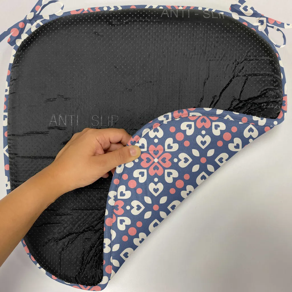 Coussin de chaise déperlant et antitache pour salle à manger x6