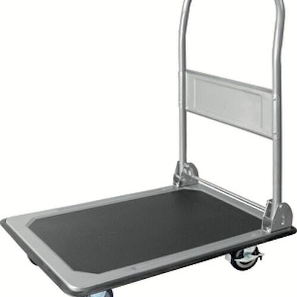 pro-bau-tec Plattformwagen anthrazit-grau 150 KG Produktbild 