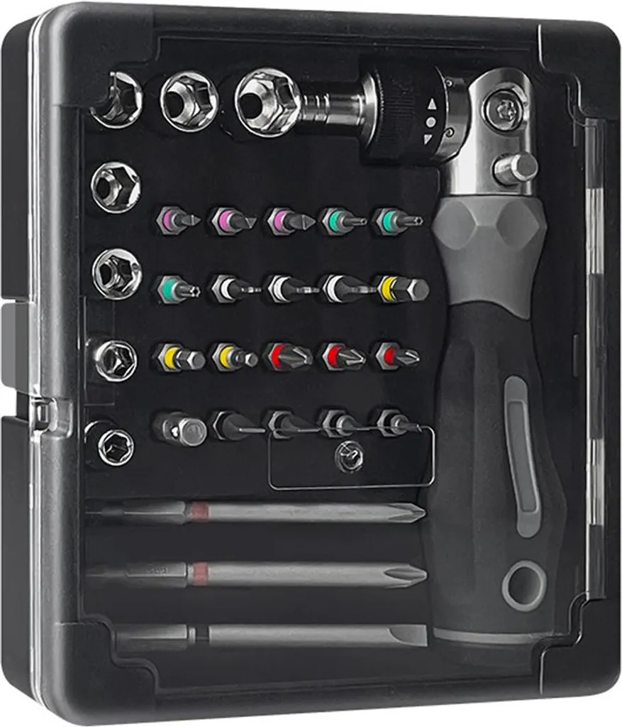 Coffret d'outillage multifonction 31 pièces pour vélo et climatisation