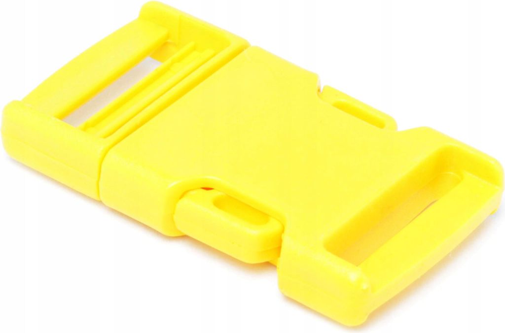 10 Stück Kunststoffschnallen! 15 mm Schnalle GELB