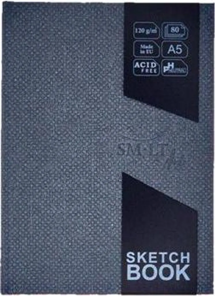 Carnet de croquis SMLT A5 80 feuilles papier 120g haute qualité
