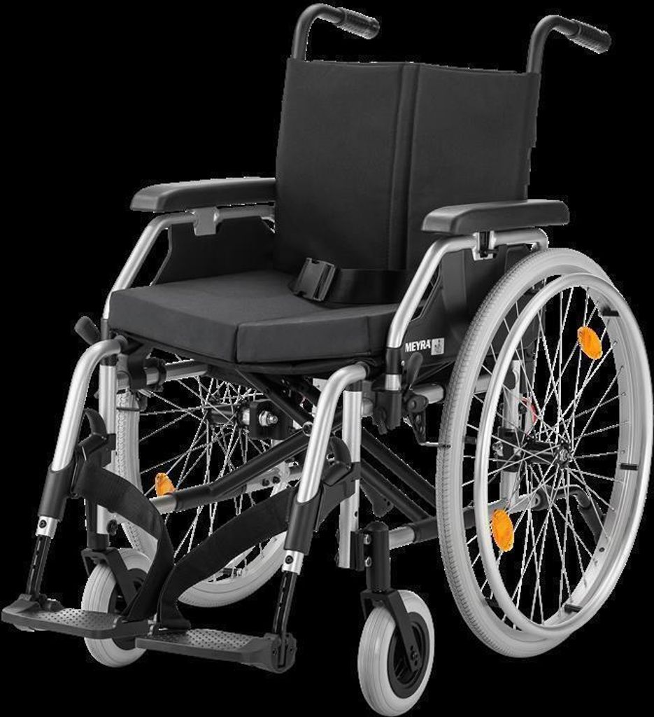 Rollstuhl EUROCHAIR2 2.750,SB46,PU,silverline,