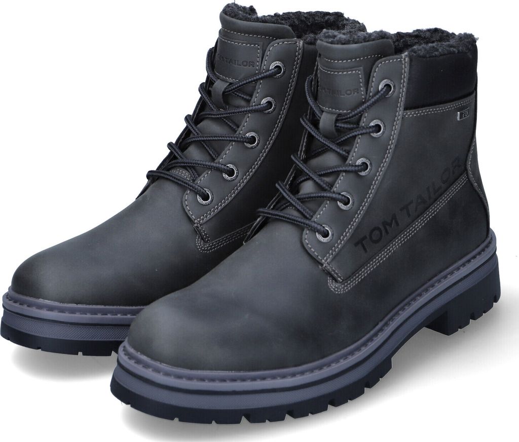 Tom Tailor Schnürstiefeletten Herren 32313339323834 Grau 43 EU