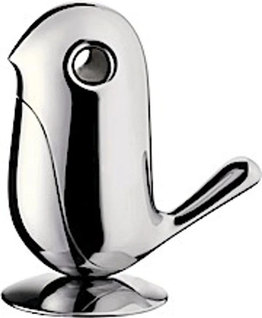 Range-trombones magnétique Alessi Chip en métal pour bureau design - 2