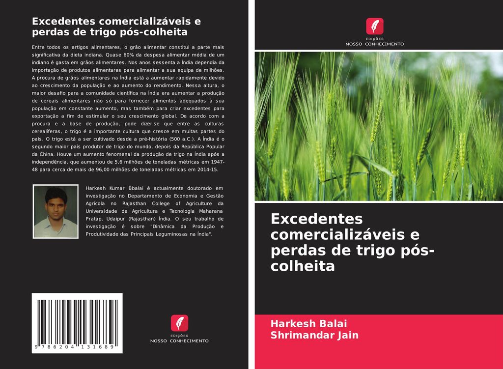 Excedentes comercializáveis e perdas de trigo pós-colheita