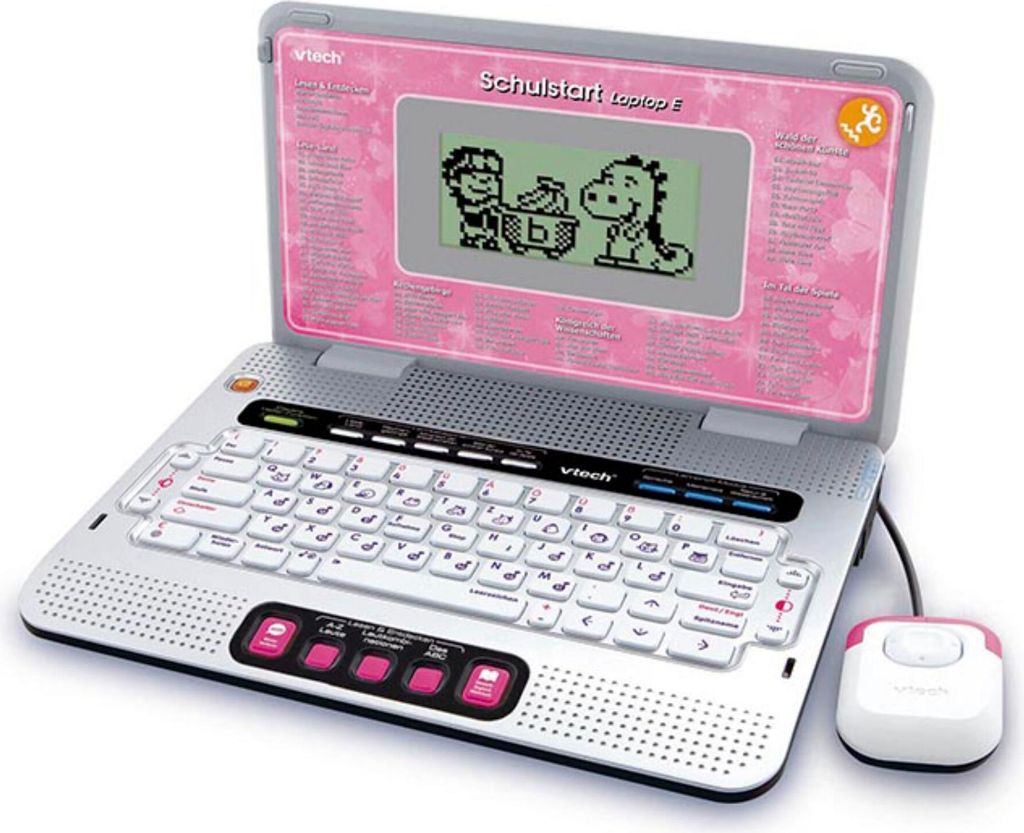 Schulstart Laptop E růžový, Výukový počítač Obrázek produktu 