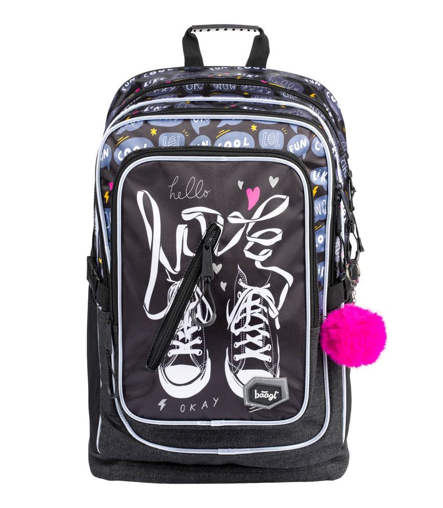 Baagl Schulrucksack Set Mädchen 3 Teilig - Schultasche ab Produktbild 13