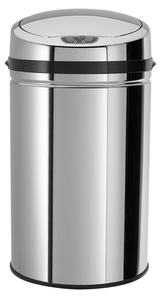 Echtwerk EW-AE-0210 Edelstahl Abfalleimer 30L mit IR Produktbild 