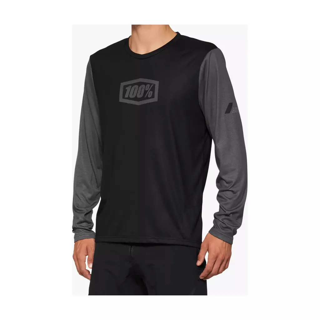 Maillot Respirant Airmatic 100% Speedlab Noir M pour Vélo et VTT