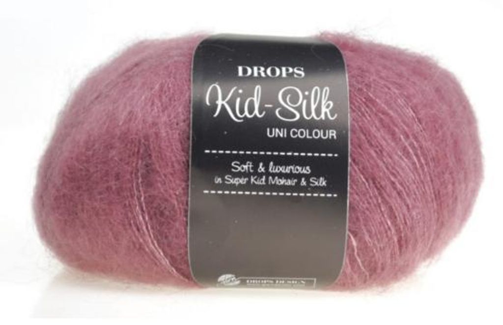 Drops Kid Garn 31 Malwa – Weiches Premium Garn aus Mohair-Mix mit feinem Glanz, zum Häkeln & Stricken, 25 g
