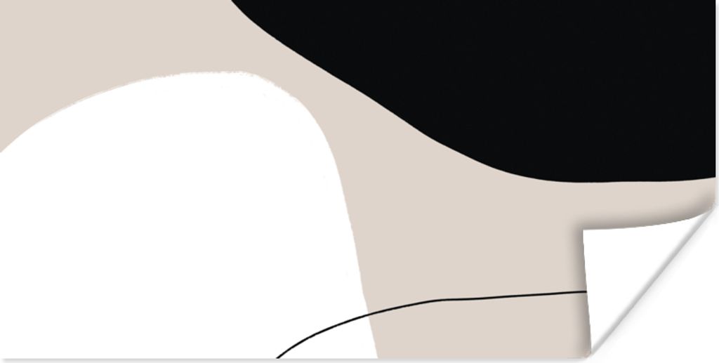 MuchoWow Poster Formulare - Abstrakt - Gestaltung 120x60 cm - Bild