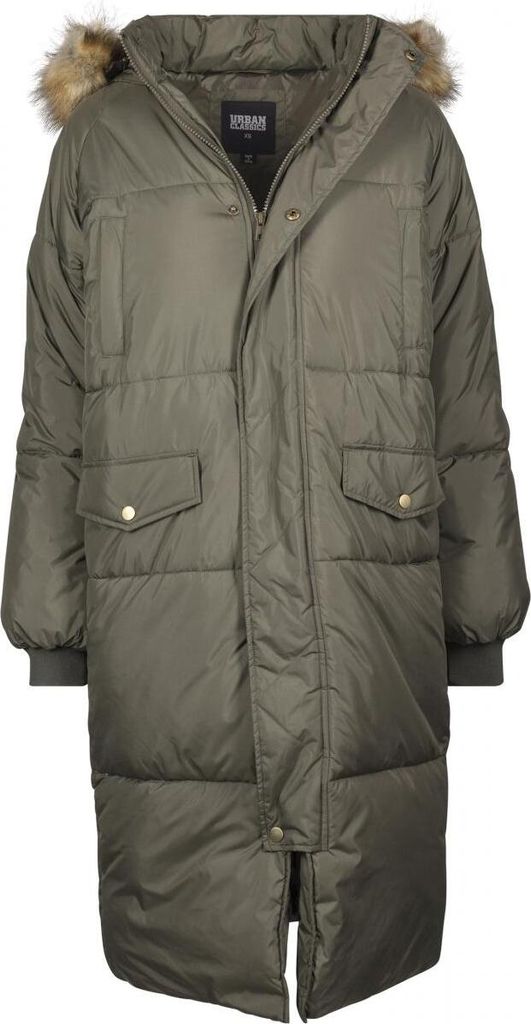 Urban Classics Oversize Faux Fur Puffer Mantel Damen TB2382-01481 - XL