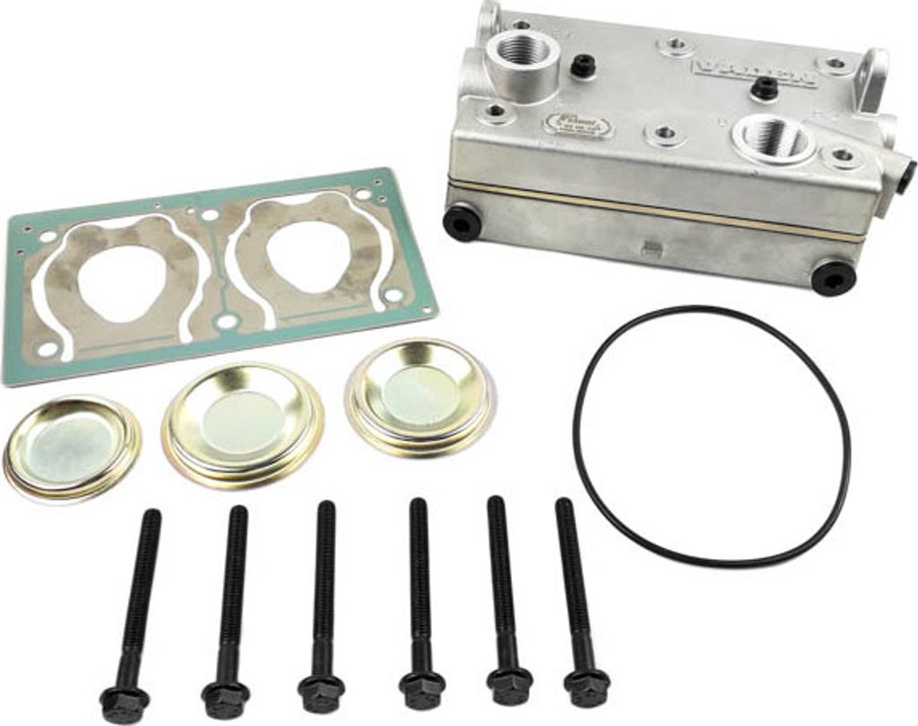 Zylinderkopf + Deckel + Dichtungen + Schrauben DAF CF75 | 9125181020, 9125181030