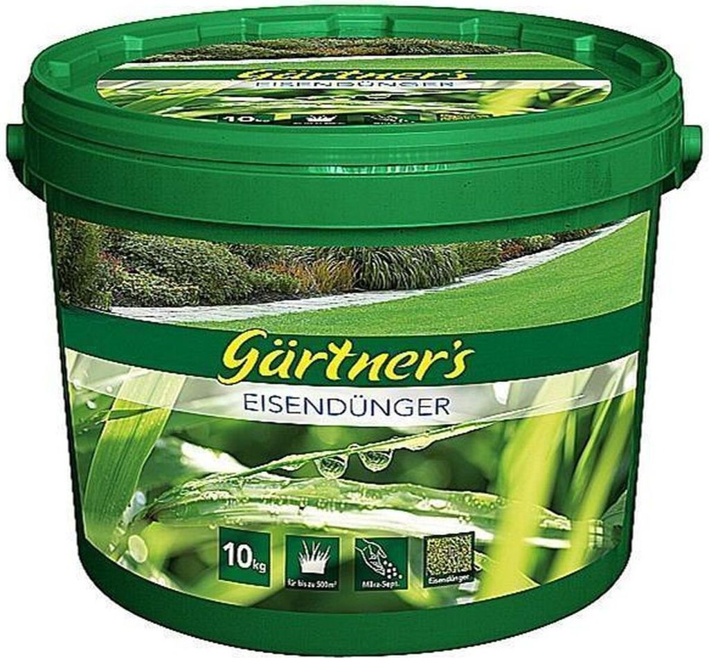 Eisensulfat Dünger 3kg - Anti-Moos Rasenpflege & Schnecken-Schutz