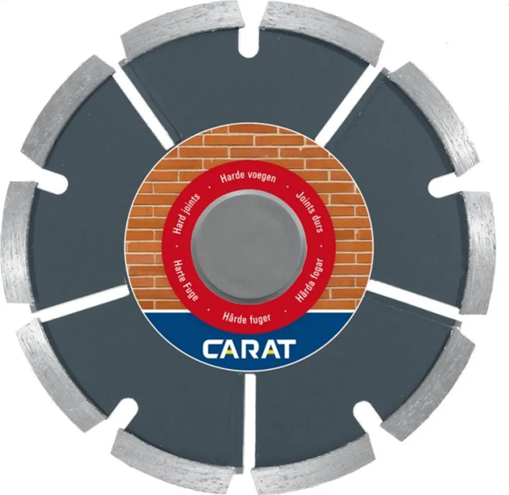 Disque à déjointer diamanté 125 mm Carat CTP pour joints de mortier