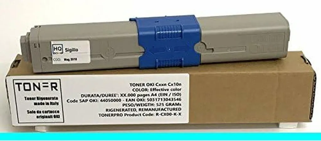 Cartouche de toner Cyan OKI 44469724 pour impressions couleur nettes