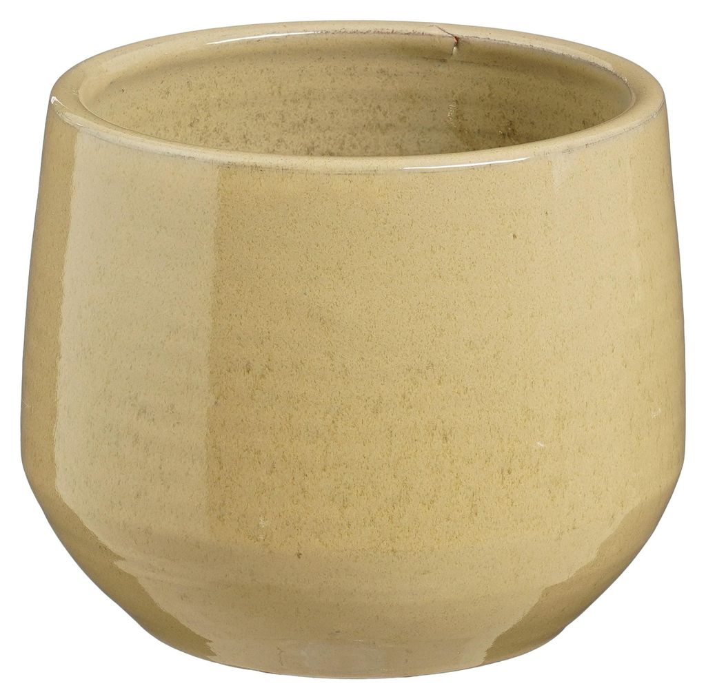 Mica Decorations Blumentopf / Blumentopf Venedig - beige - Terrakotta - D18 x H15 cm