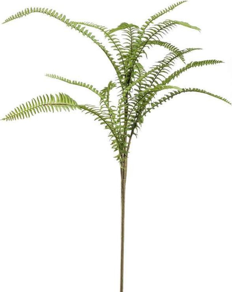artplants.de Kunstzweig Boston Farn Zweig AMPELIO, grün, 60cm - Kunst Schwertfarn