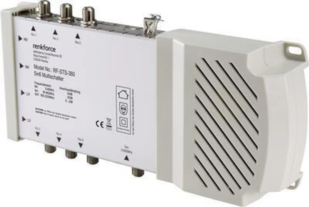 Centralina SAT Renkforce RF-STS-360 | 5 Ingressi 6 Uscite | Quad LNB