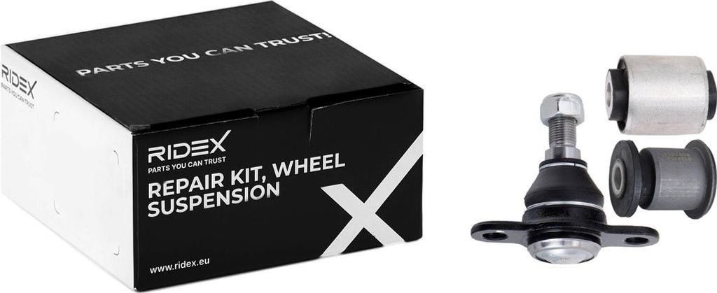 RIDEX 771R0227 Reparatursatz Radaufhängung für VW Transporter IV Bus (70B, 70C, 7DB, 7DK, 70J, 70K, 7DC, 7DJ) Unten