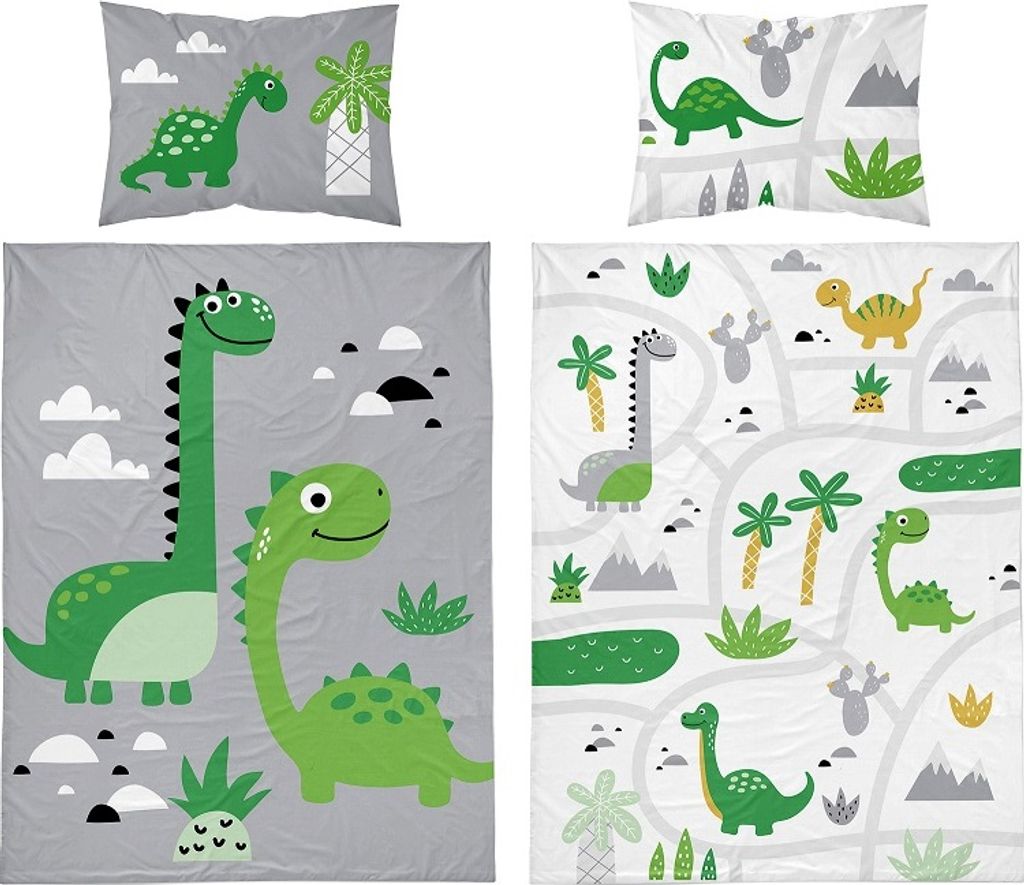 Bettwäsche, Baumwollbettwäsche für Kinder 90x120 5135b Produktbild 