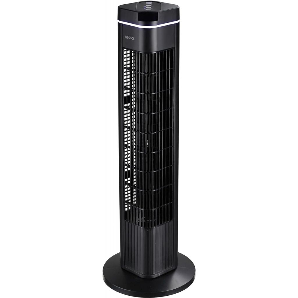 Be Cool BC29STTFD, Haushaltsturmventilator, Schwarz, Flur, Produktbild 