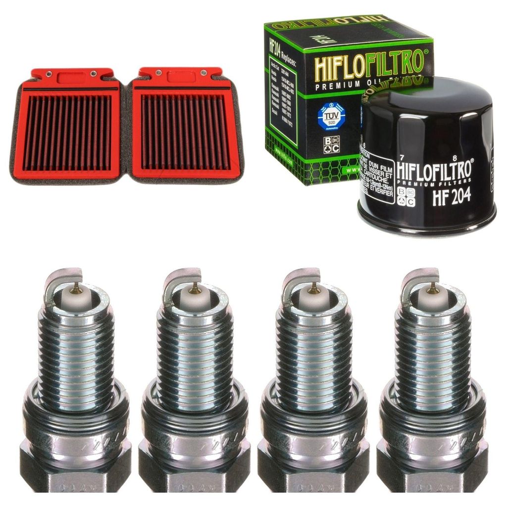 Service-Kit für Kawasaki ZX-12R 1200 B Ninja 2002-2006 Filter Zündkerzen von pamoto - Neu