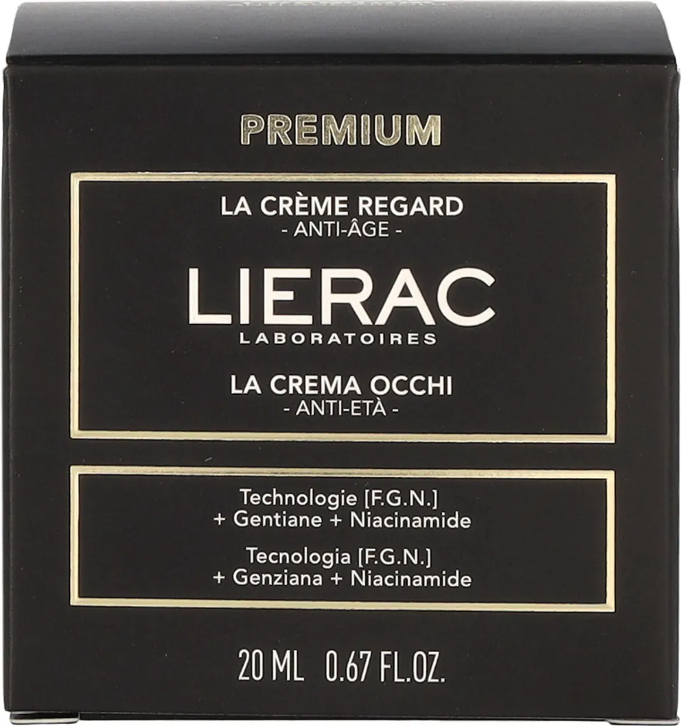 Lierac Premium Yeux 20 ml - Réparateur Anti-Âge pour Regard Fatigué