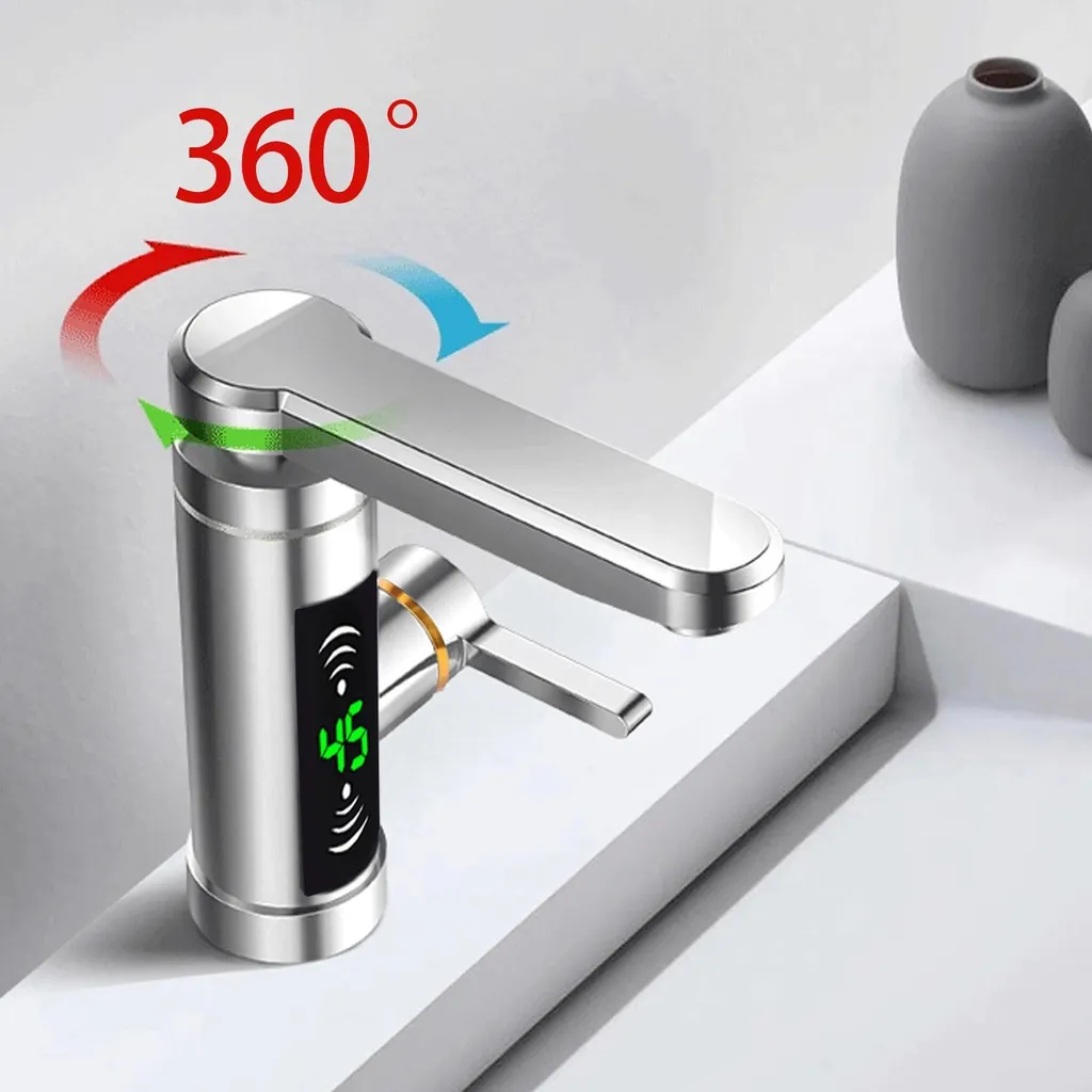 Chauffe-eau instantané de lavabo pour garage et cuisine montage facile