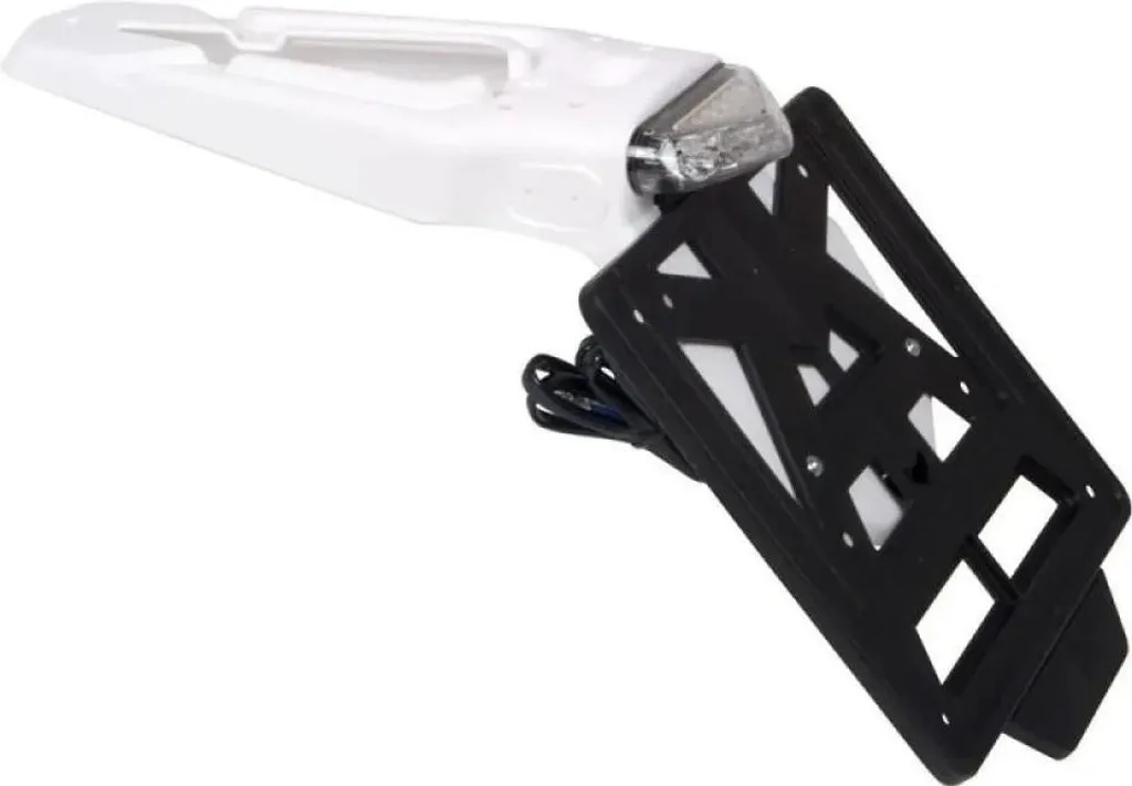 Feu arrière Rtech Integra version Eu avec support de plaque Noir