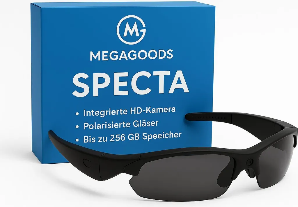 Filmez sans les mains avec ces lunettes caméra 1080P Full HD de sport