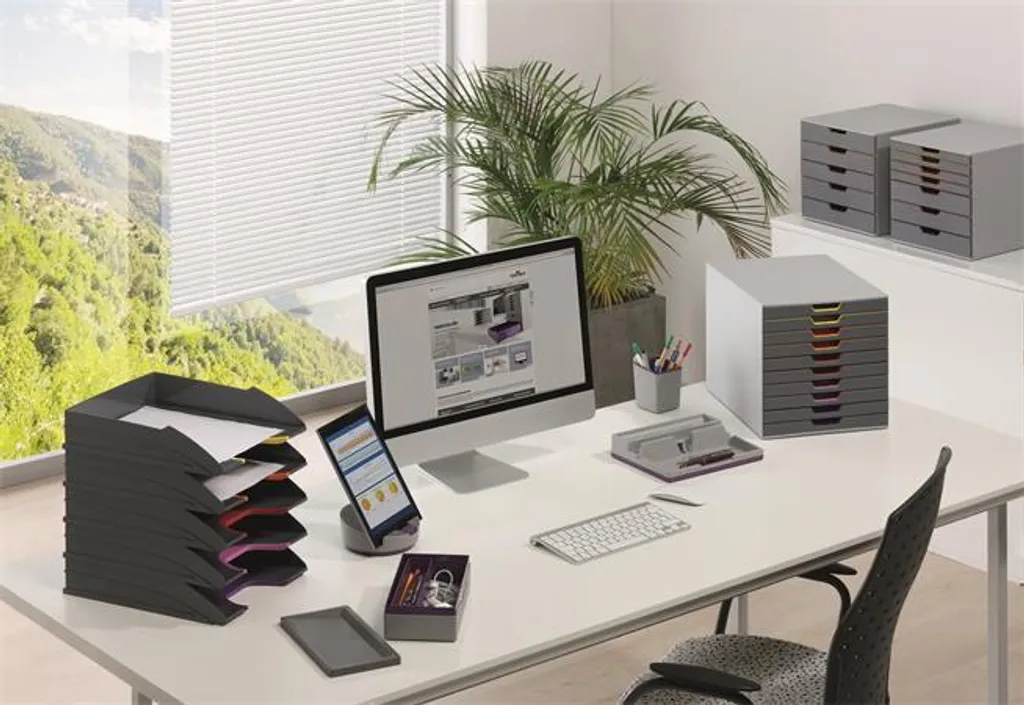 Set Vaschette Design Durable VARICOLOR 770427 - Organizzazione A4 - 6