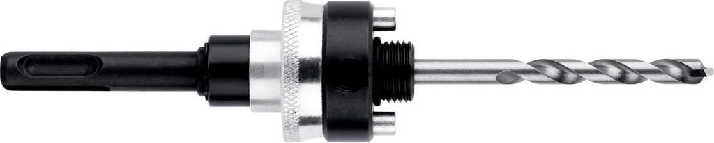 Metabo Adapter SDS-plus 5/8-18 UNF, Ø 32-152 mm, HM, für Lochsägen, incl. Zentrierbohrer