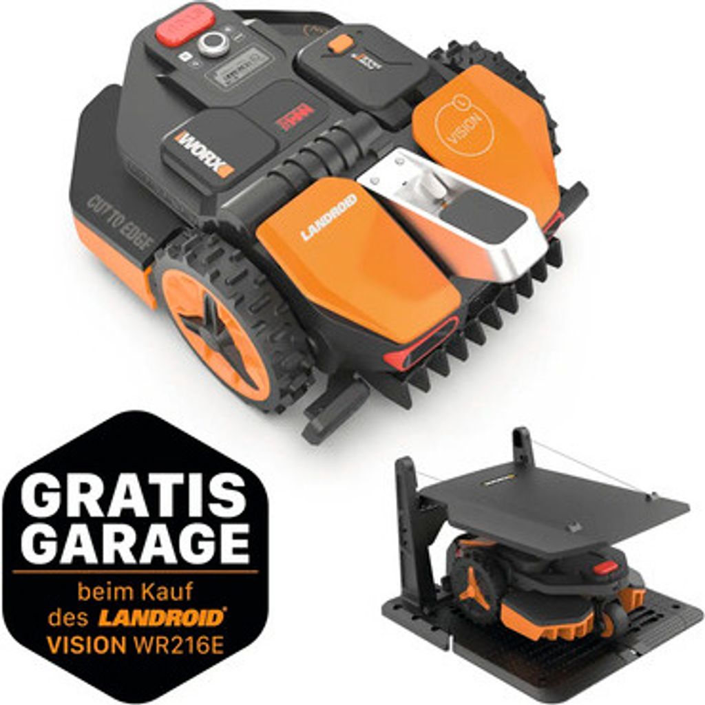 WORX Landroid Vision L1600, tondeuse robotisée, 1 600 m², Image du produit 