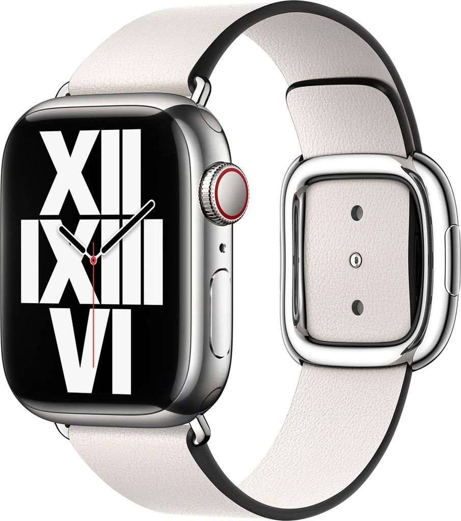 Apple Modern Buckle Apple Watch large 38mm / 40mm / 41mm Chalk