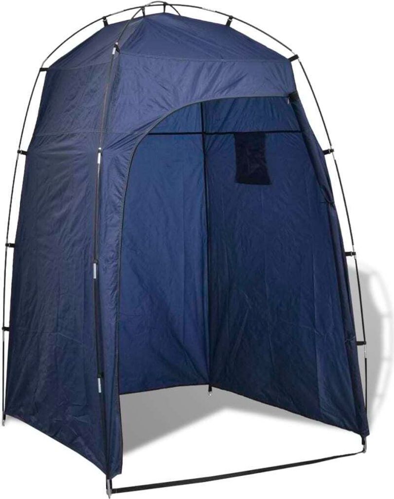 vidaXL Dusch-/WC-/Umkleidezelt Blau