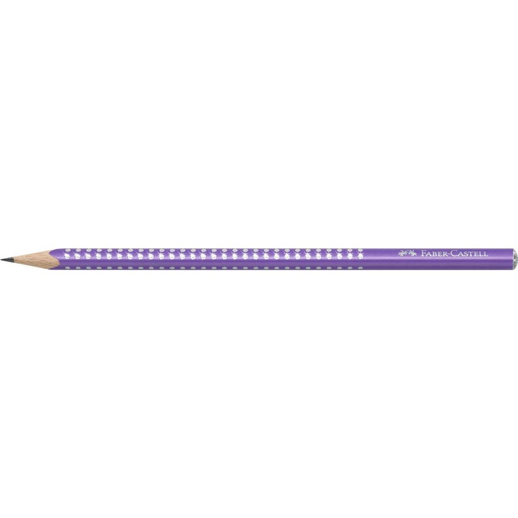 Faber-Castell Sparkle, B, Fioletowy, Trójkątny, Hobby, Zdjęcie produktu 