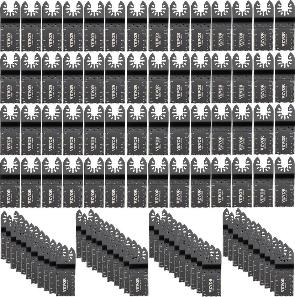 100 Lames de Scie Oscillante Universelles : Fini les Coupes Difficiles