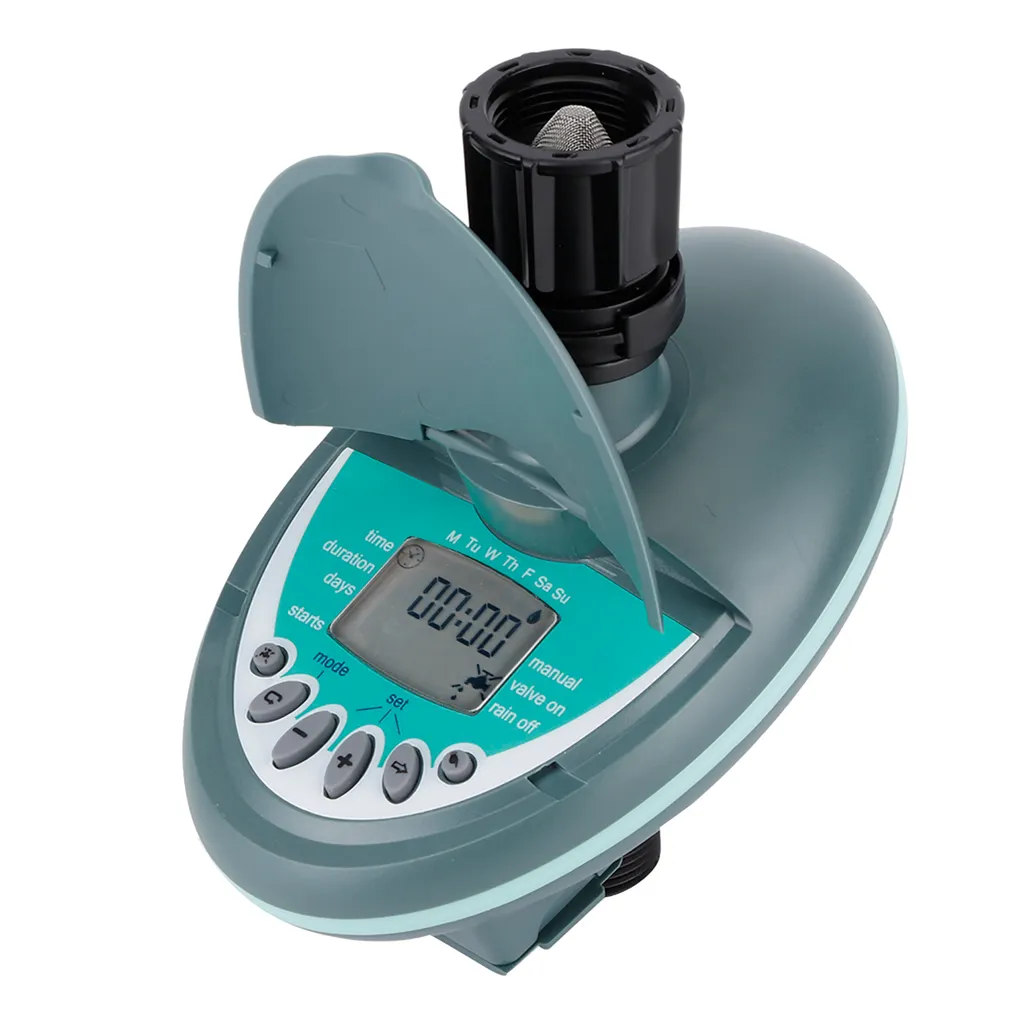 Programmateur d'irrigation numérique avec écran LCD pour tuyau d'arrosage - 6