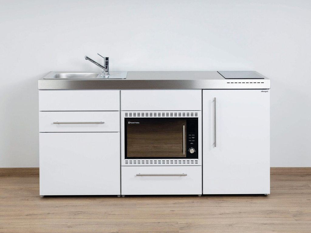Stengel Miniküche Premiumline MPMOS 170 mit Kühlschrank und Mikrowellenofen