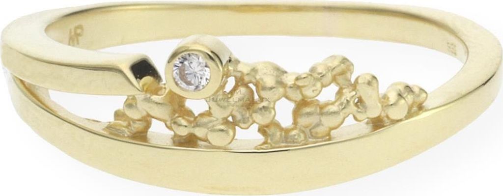 JuwelmaLux Ring 333 Gold mit Zirkonia JL20-07-0647 52