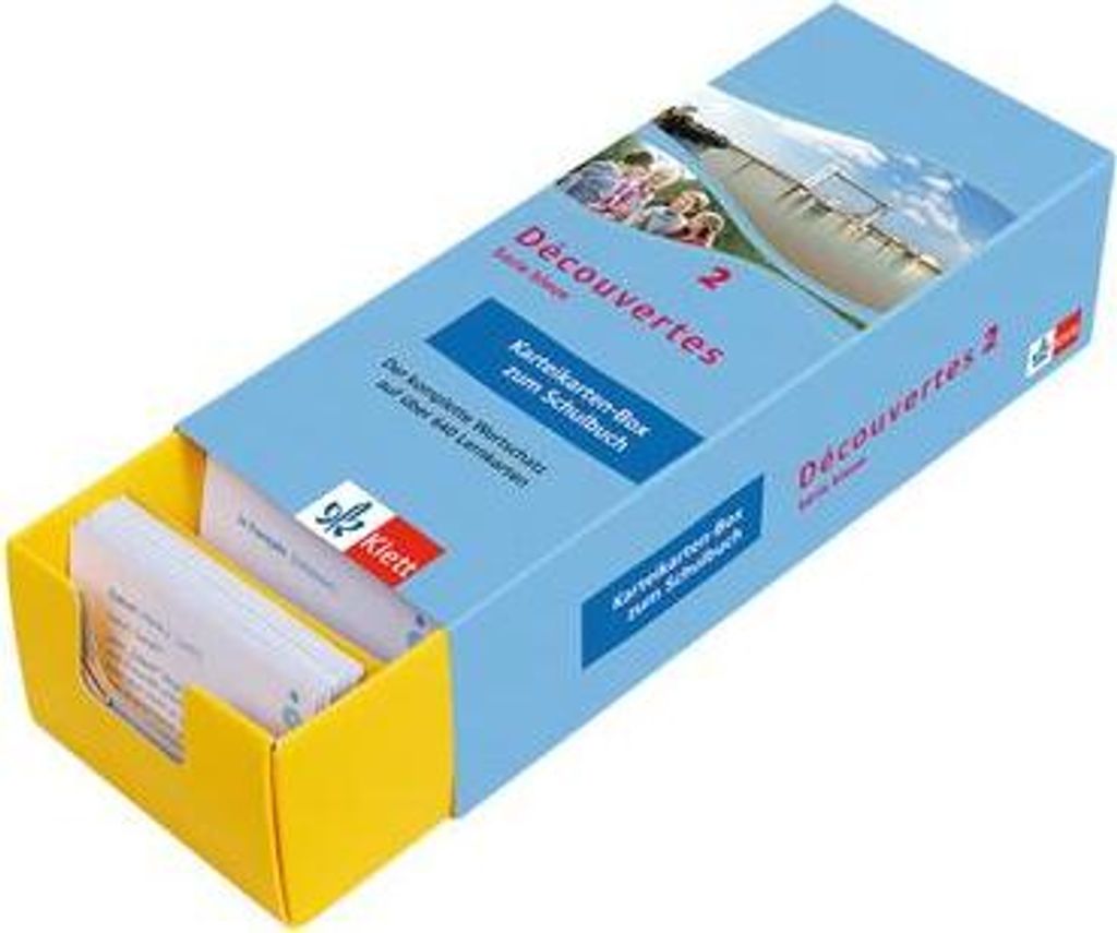 Vokabel-Lernbox zum Schulbuch Französisch-Deutsch