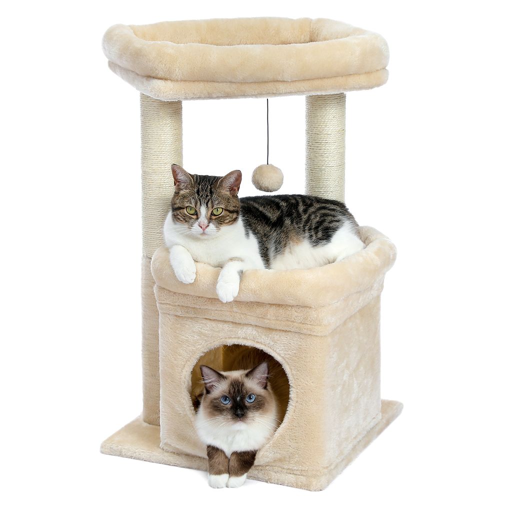 PAWZ Road Kleiner Kratzbaum 70cm Beige