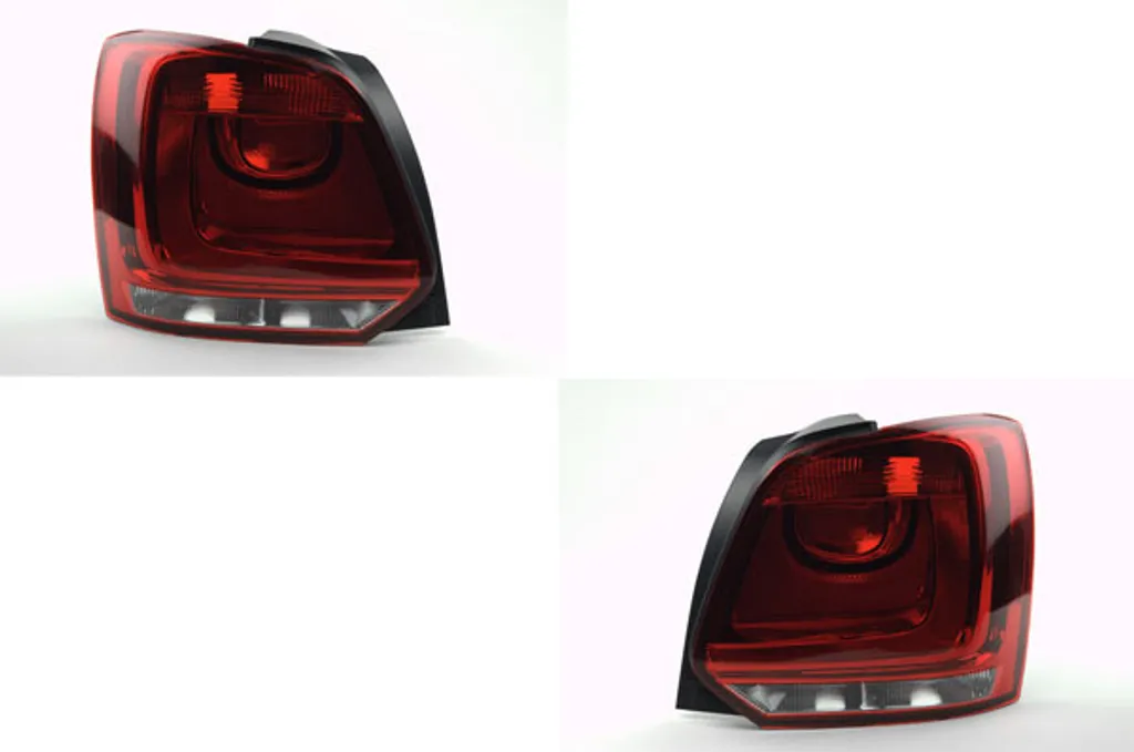 Feu arrière pour réparation carrosserie Polo 2009 à 2014 pack gauche