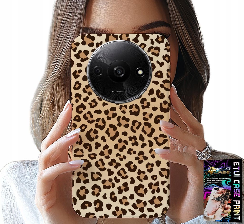 Fall Für Xiaomi Redmi A3 - Zurück In Leopardenmuster Modische Frauen Muster