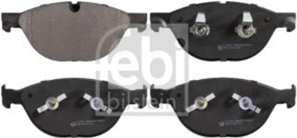 Solution Anti-Bruit : Plaquettes de Frein 16519 pour BMW E60 E65 et XJ
