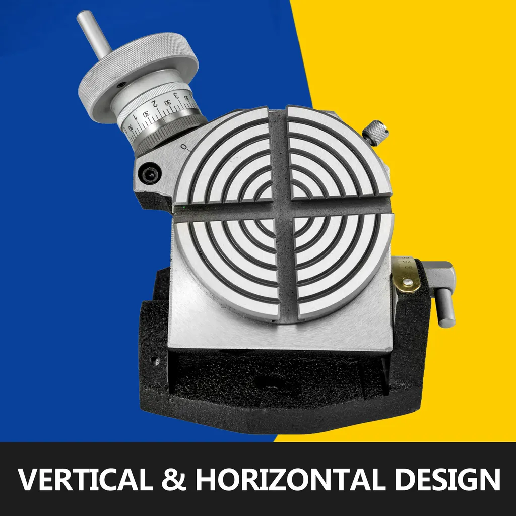 Diviseur Pivotant 100mm Haute Précision - Table Circulaire avec Vernier - 2