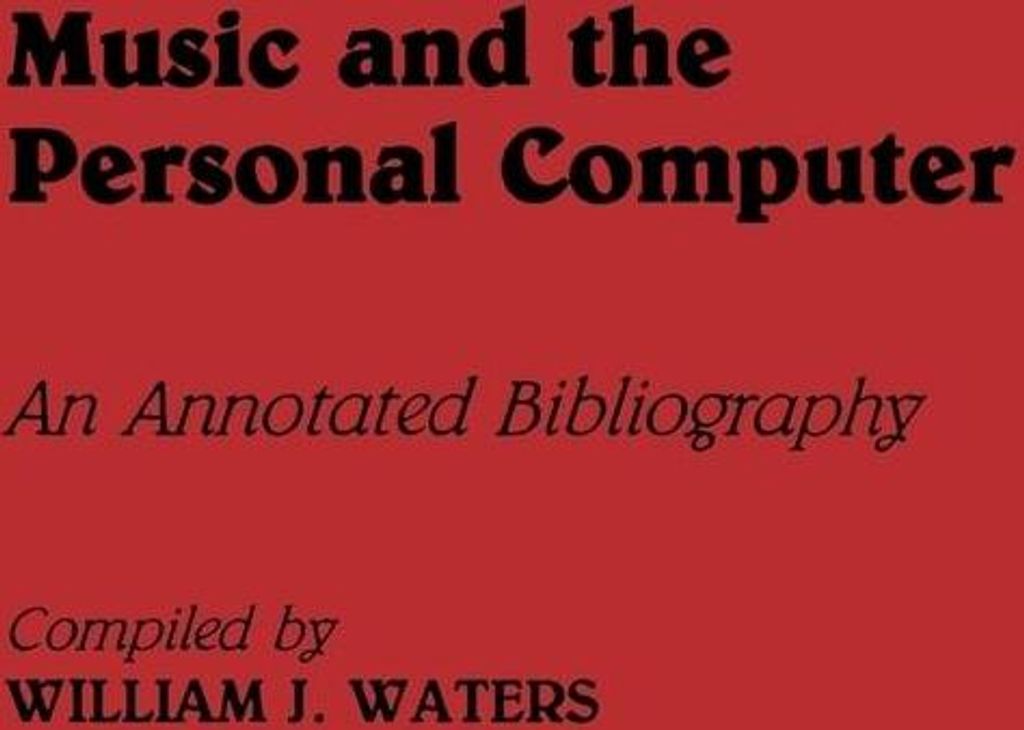 Music and the Personal Computer