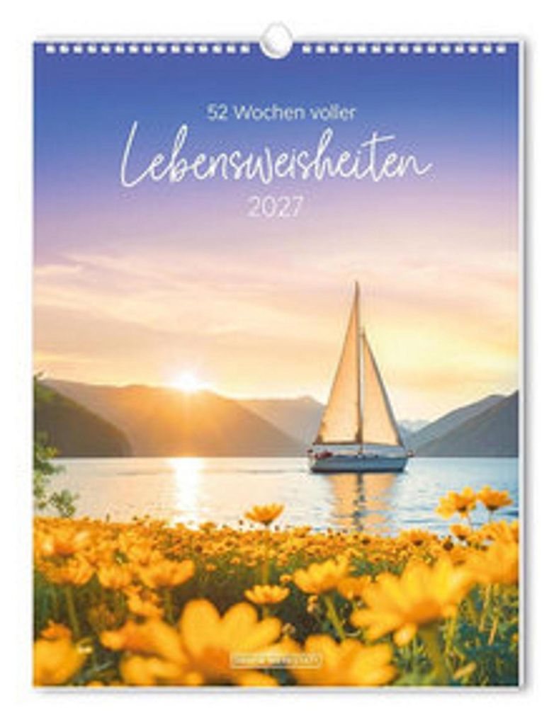 Wochenkalender 2027 LebensWeisheiten Produktbild 
