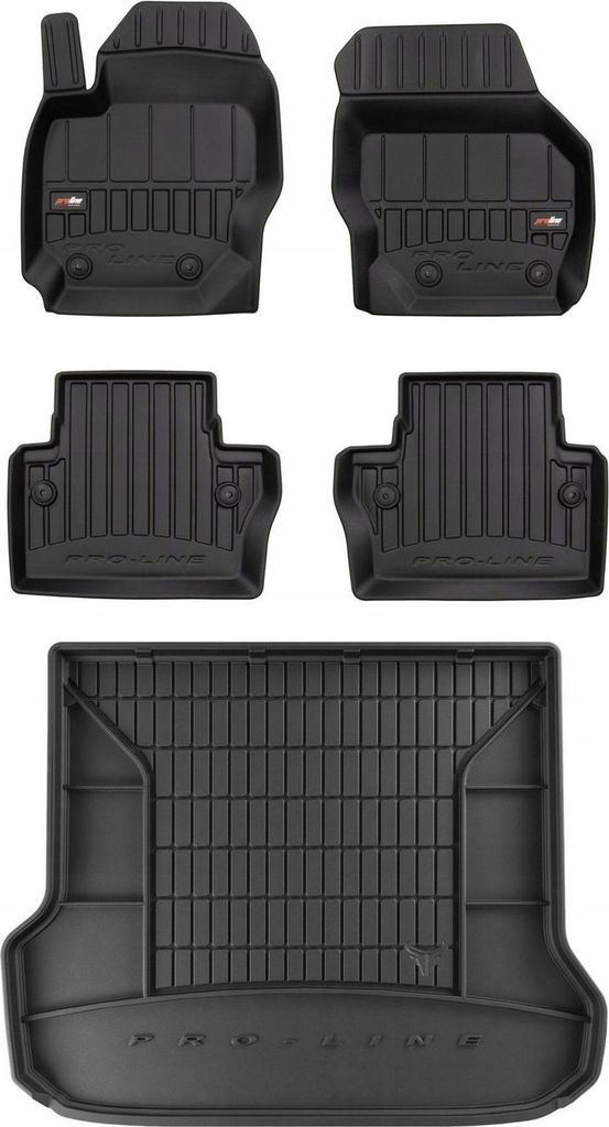 SET 3D Gummimatten Volvo XC70 2 Kombi 2007-2016